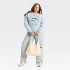 Women's Betty Boop "St Tropez" Graphic Sweatshirt - Light Blue - 3 of 3