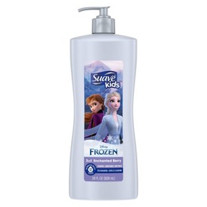 Suave Kids' Disney Frozen 3 in 1 Shampoo + Conditioner + Body Wash - Enchanted Berry - 28 fl oz - 1 of 4