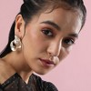 SOHI Women's Champayne Gold Opal Odyssey Stud Earrings - 3 of 4