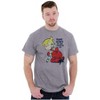 Christmas Member of Naughty List Graphic T Shirt Men or Women Brisco Brands - 3 of 4