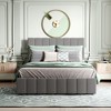 NicBex Queen/Full Size Upholstered Platform Bed with a Hydraulic Storage System for Adults - 2 of 4