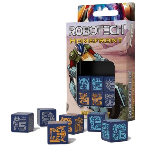 Strange Machine Games: Robotech: The Roleplaying Game - Homefront Dice Set - image 1 of 4