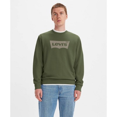 Levi's® Men's Casual Fit Batwing Logo Pullover Sweatshirt - Dark