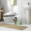 PawHut Hooded Cat Litter Box, Large Kitty Litter Pan with Lid, Scoop, Leaking Sand Pedal, Top Handle, Light Green - 2 of 4