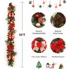 6 ft Pre-Lit Christmas Garland, Battery Operated Lighted Xmas Garland with 20 Lights & Timer, Christmas Garlands with Lights for Mantle - 2 of 4