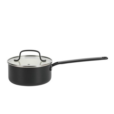 Emmeline 12-Piece Black Nonstick Aluminum Cookware Set