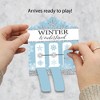 Big Dot of Happiness Winter Wonderland - Snowflake Holiday Party and Winter Wedding Game Pickle Cards - Pull Tabs 3-in-a-Row - Set of 12 - 2 of 4