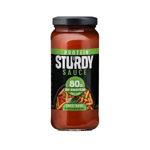Sturdy Sauce High Protein Sweet Basil Pasta Sauce - 17oz - 1 of 3