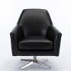 Comfort Pointe Phoenix Leather Gel Swivel Arm Chair - 3 of 4
