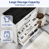 SinCiDo Farmhouse 46" High Dressing Table w/ 5 Drawers,Wide Metal Handles,Suitable for Bedroom,Living Room & Corridor Drawer Cabinets - 2 of 4