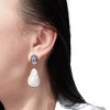 Anna-Kaci Women's Baroque Pearl Drop Earrings - 2 of 4