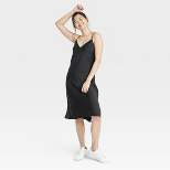 Women's V-Neck Midi Slip Dress - A New Day™
