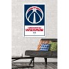 Trends International NBA Washington Wizards - Logo 21 Framed Wall Poster Prints - 2 of 4