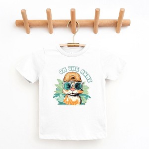 The Juniper Shop On The Hunt Bunny Toddler Short Sleeve Tee - 1 of 2