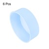 Unique Bargains Round Cake Pans Silicone Cake Mould for Cupcakes Bread 6 Pcs - 3 of 4