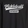 Men's - Instant Message - Pickleball Enthusiast Long Sleeve Graphic T-Shirt - 2 of 4