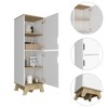 Depot E-Shop Multistorage cabinet 59" H, two doors, four internal shelves - 4 of 4