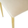 KTMBDW Modern Velvet Dining Chairs Living Room Chairs Upholstered Side Chair with Metal Legs for Dining Room Living Room - 4 of 4