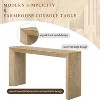 Whisen 60" Farmhouse Console Table with 2 Drawers - 4 of 4