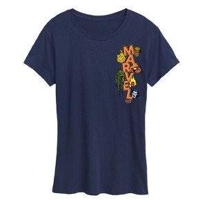 Women's - Marvel - Strange Tales Stacked Short Sleeve Graphic T-Shirt - 1 of 4