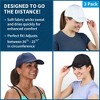 TrailHeads UV Protection Running Hats for Women 50+ UPF - Summer Baseball Cap - Tennis, Golf - 4 of 4