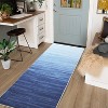 Non Slip Washable Rug - Modern Low Pile Indoor Mat, Stain Resistant & Foldable for Kitchen, Entryway, Living Room, Bedroom - 4 of 4