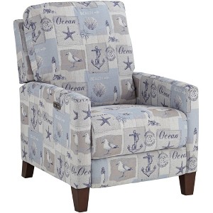 Kensington Hill Gulls Point 27 1/2" Wide Sky 3-Way Power Recliner - 1 of 4