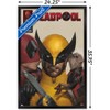 Trends International Marvel Deadpool & Wolverine - Homage Cover Wolverine Kisses Framed Wall Poster Prints - 3 of 4