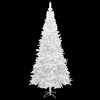Artificial Christmas Tree White PVC, Steel Large - 3 of 4