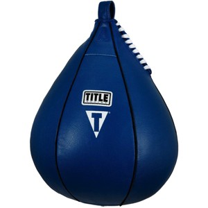 Title Boxing Leather Speed Bag - 1 of 2