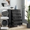 RISOKEYS 5 Drawer Farmhouse Dresser,Nightstand Chest of Drawer,Wood Storage Chest of Drawers Storage Cabinet for Living Room,Hallway,Entryway - 2 of 4