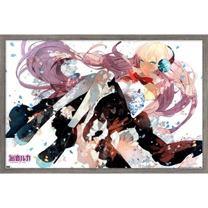 Trends International Hatsune Miku - Megurine Luka Framed Wall Poster Prints - 1 of 4