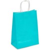 Sparkle and Bash 36-Pack Medium Gift Bags with Handles, Aqua Blue (7 x 10 x 4 in) - 4 of 4