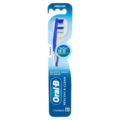 Oral-b Healthy Clean Medium Toothbrush - Trial Size : Target