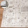 ReaLife Rugs 2'6"x10' Machine Washable Padded Boho Farmhouse Joy Rug Beige/Ivory - 4 of 4