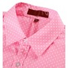 Lars Amadeus Men's Short Sleeves Polka Dots Button Down Dress Shirt 2 Packs - 4 of 4