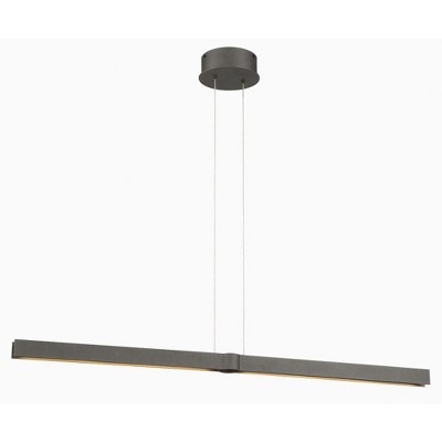 George Kovacs Lighting Structure 1 - Light Pendant in  Smoked Iron