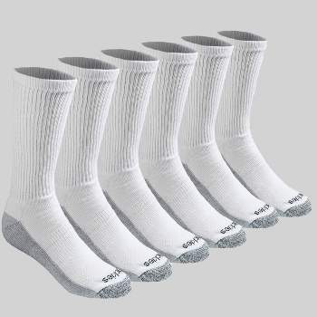 Dickies Big & Tall Dri-Tech Moisture Control Casual Socks 6pk - 12-14