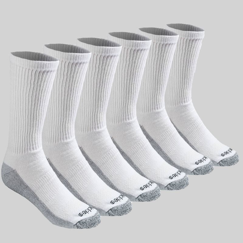 Dickies Big & Tall Dri-Tech Moisture Control Casual Socks 6pk - 12-14, 1 of 6