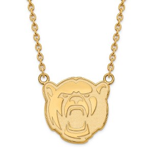 Black Bow Jewelry 10k Yellow Gold Baylor Bears NCAA Necklace 18 Inch - 1 of 4