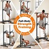 Sportsroyals Power Tower Pull Up Bar Station, 450LBS Stable Pull Up Dip Station for Home Gym Strength Training Equipment - 3 of 4