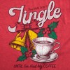 Womens Funny T Shirts These Bells Dont Jingle Until Ive Had My Coffee Sarcastic Christmas Graphic Tee For Ladies - Crazy Dog Women's T Shirt Gift For - 2 of 4