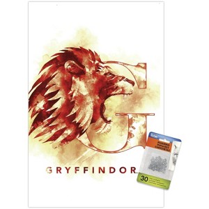 Trends International Harry Potter - Gryffindor House Logo Unframed Wall Poster Prints - 1 of 4