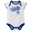 MLB Toronto Blue Jays Girls' Bodysuit 3pk - 4 of 4