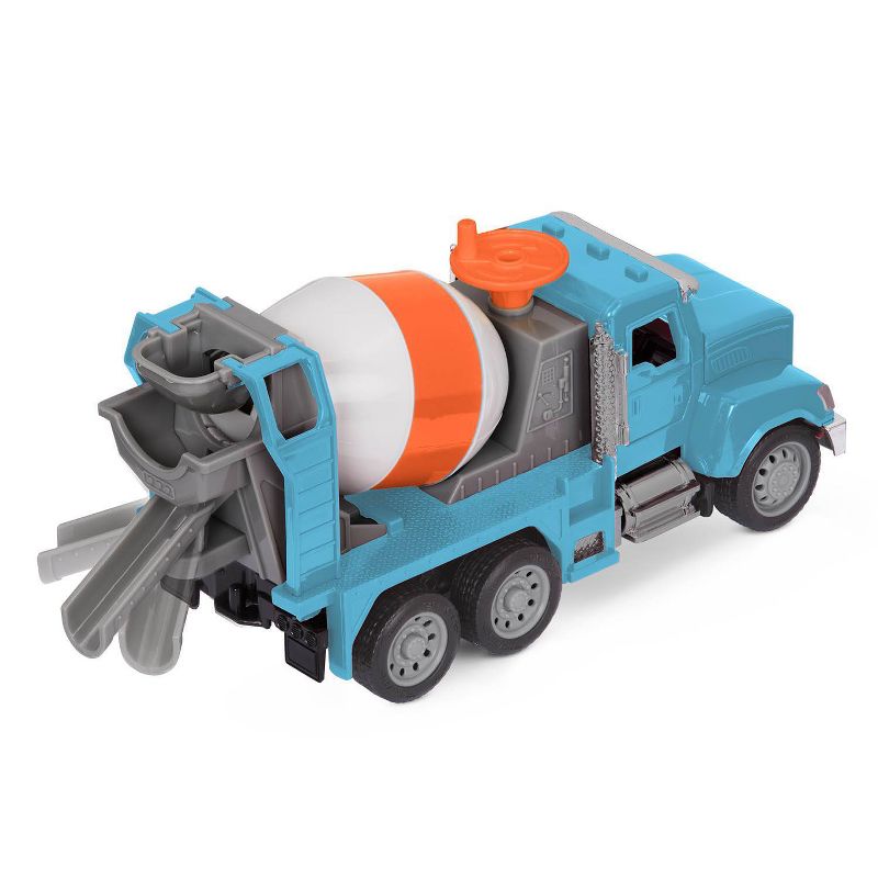 DRIVEN by Battat &#8211; Toy Cement Mixer Truck with Remote Control &#8211; Micro Series, 5 of 8