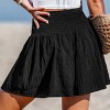 Women's Boho Fringe Smocked Cover Up Shorts - Cupshe - 4 of 4