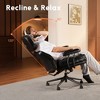 XIZZI High Back Executive Office Chair Recline Function 24.61" Wide Seat, Ergonomic Desk Chair with Comfy Lumbar Support & Neck Support - 4 of 4