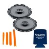 Hertz 1 Pair of UNO X-170 6.75" Two-Way Coaxial Speakers and 1 Pair of UNO X-690 6x9" Four-Way Coaxial Speakers - 2 of 4