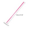 Allegra K Men's Knit Self-Tied Solid Color Skinny Square Tipping Ties - 3 of 4