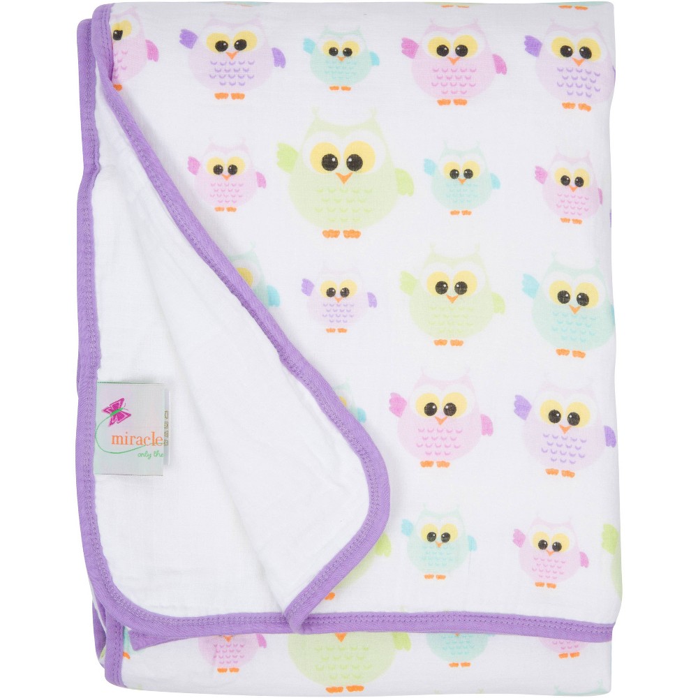 Photos - Duvet MiracleWare Muslin Baby Blanket Multicolor